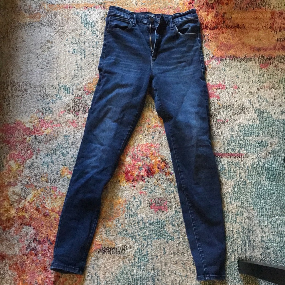 Abercrombie High Rise Super Skinny Jeans